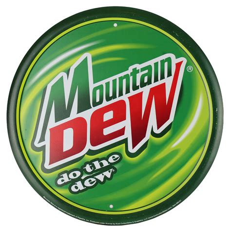 mountain dew vintage sign|antique mountain dew signs.